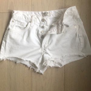 AGOLDE CUT OFF SHORTS
